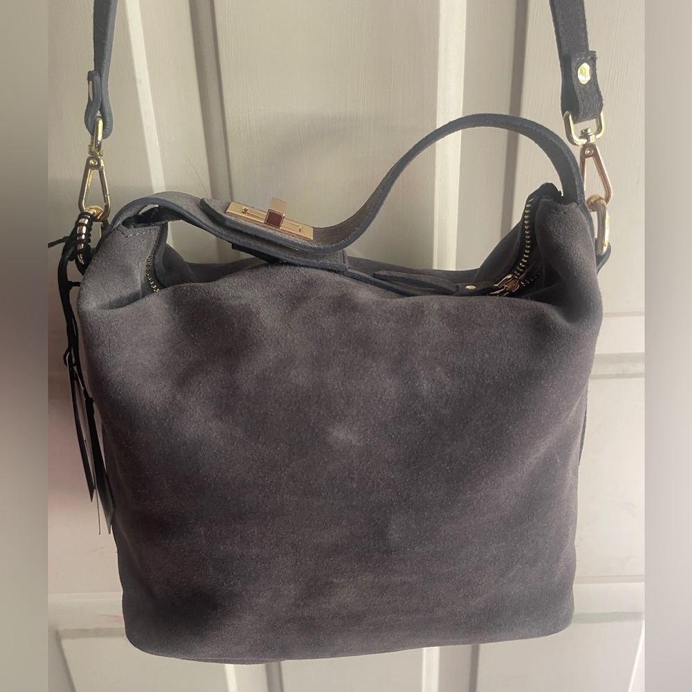 Claudia Firenze Viral Suede Bag 🇮🇹